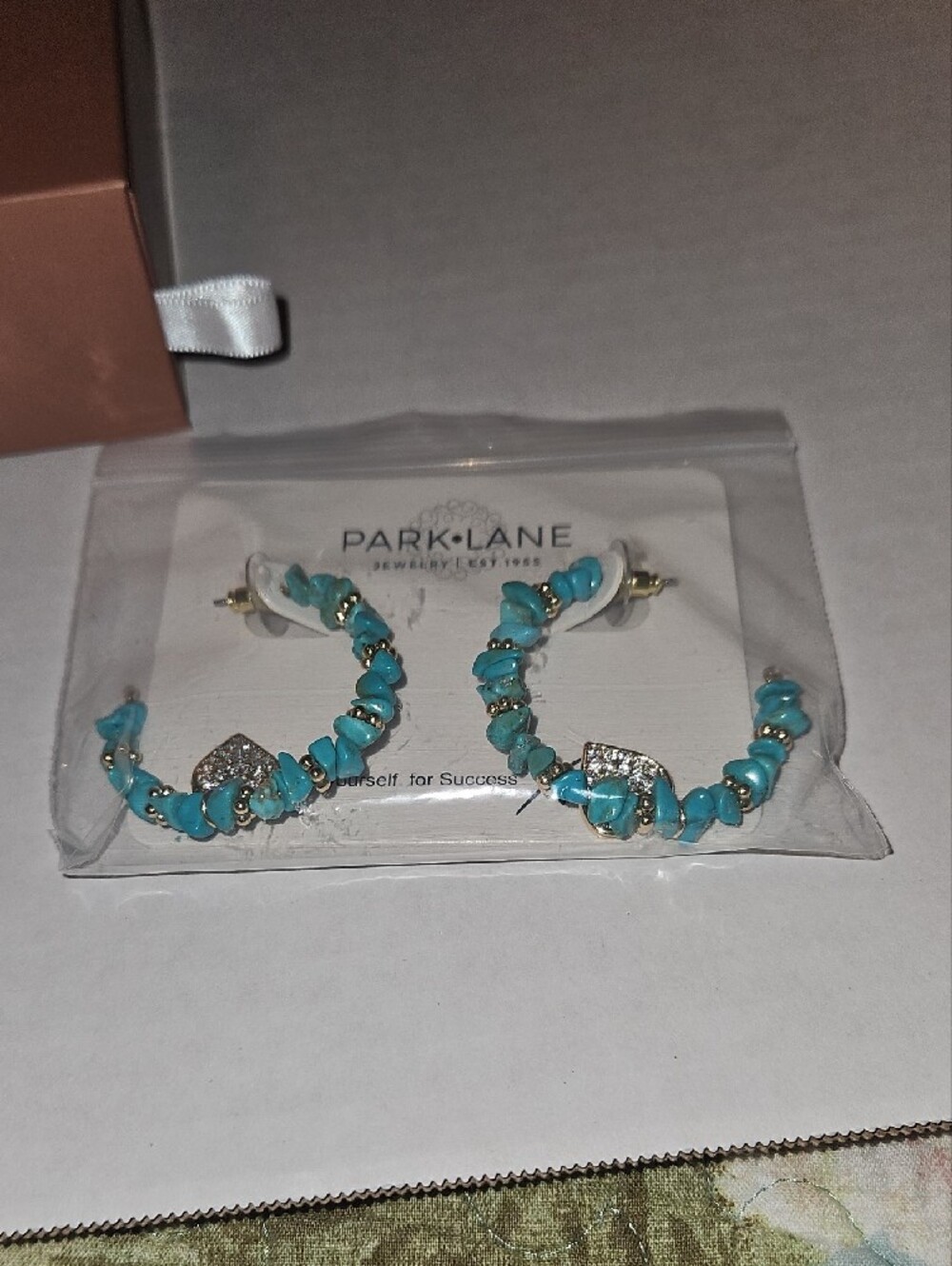New Park Lane Sparkle Box April 2026 Santorini Necklace and Hoop Earrings Set - Picture 2 of 3